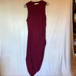 ASTR Asymmetrical Bodycon Dress